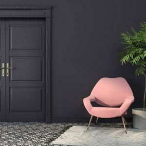 Dark paint can make the rooms in your Woodstock, GA home stand out.